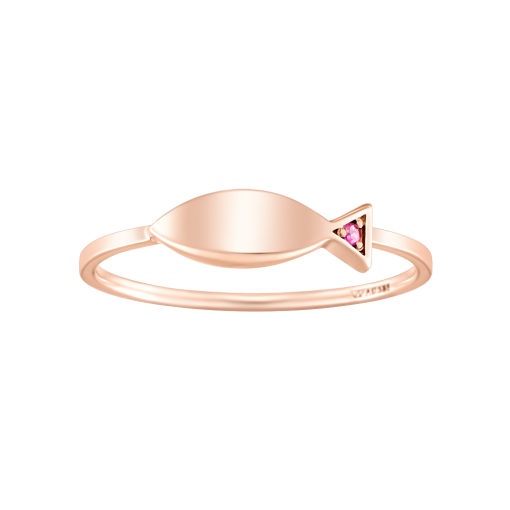 J.Livera LUCKY FISH 14K 반지 (JJJTRN3BF040R4030)