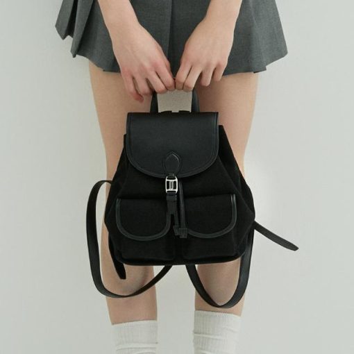 MAY 캔버스 SM 백팩 BK (JHNCHB4BS220BK270)