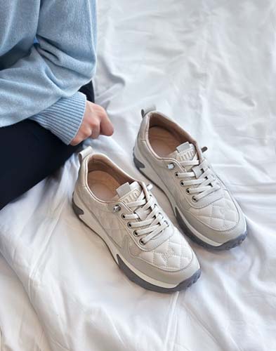 두꺼운 플랫폼 밑창 미끄럼 방지 EVA 밑창 사계절 편안한 캐주얼 신발 9A1JN8